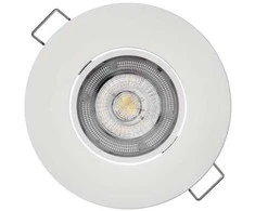 Emos LED spotlight SIMMI baltas, circle 5W neutral baltas