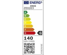 Emos Linear halogen bulb J118 140W R7s warm baltas