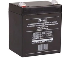 Emos Akumuliatorius 12V/4.5Ah juodas