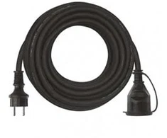Extension cable 1 socket 3x2.5 mm2 10 m juodas P01710R EMOS