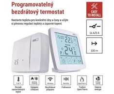 EMOS P56A11 Programmable Wireless OpenTherm Room Thermostat