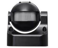 Judesių jutiklis Emos 1200W/180gr/12m/IP44 juodas