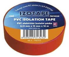 Emos PVC cable insulation tape 15/10 red