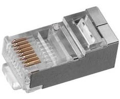 EMOS RJ45 FTP CAT5e tinklo jungtis laidui, 1 vnt.