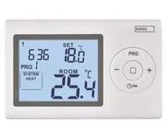 Baltas Emos P5607 Laidinis programuojamas kambario termostatas Emos