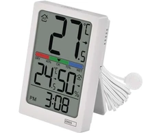 EMOS Skaitmeninis termometras with Hygrometer, Wired Sensor, Alarm Clock E0558P