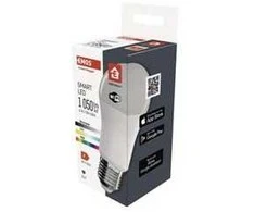 „Emos GoSmart“ LED lemputė A60 / E27 / 11 W / 1050 lm / RGB / Reguliuojama šviesa / „Wi-Fi“ / ZQW515R