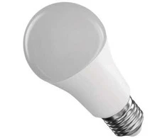 Emos GoSmart LED lemputė A60 / E27 / 9 W (60 W) / 806 lm / RGB / reguliuojamas šviesos srautas / Zigbee / ZQZ514R