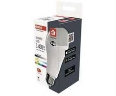 „Emos GoSmart“ LED lemputė A65 / E27 / 14 W (94 W) / 1400 lm / RGB / Reguliuojama šviesa / „Wi-Fi“ / ZQW516R