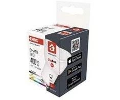 Emos GoSmart Żarówka LED MR16 / GU10 / 4,8 W / 400 lm / RGB / ściemnialna / Zigbee / ZQZ832R