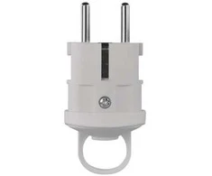 Emos Wtyczka prosta 10/16A 250V 2P+Z su laikikliu balta EM-GRC-01 (P0038)