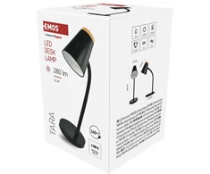 EMOS TARA lampa stołowa LED 4,5 W juoda