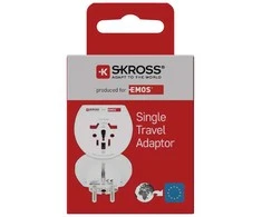 Emos Travel Universal Adapteris for Foreigners to Central Europe