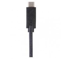 Emos USB-C 3.1 / USB-C 3.1 charging/data cable, 1m, juodas