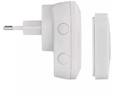 36 melodijų belaidis skambutis su mygtuku Emos IP44/230V/180m