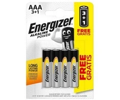 Energizer Alkaline Power - AAA/4 pcs micro bulb - 3 1 free