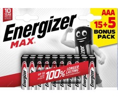 Energizer MAX Plus - AAA/20 pcs - 15+5 free