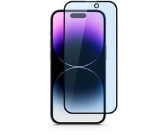 Epico 3D+ Glass Mėlyna Light Protection IM iPhone 15 Pro - su aplikatoriumi
