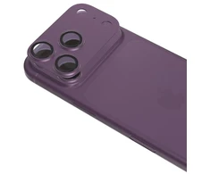 Epico Aluminum Anti-Reflective Lens &amp; Island Protector for iPhone 18 Pro Max with Easy Application - Dark Violetinė