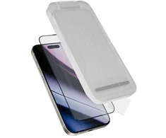 „Epico Hero Glass 3D“ itin plataus kampo dėklas su dulkių aplikatoriumi, 2 vnt., skirtas „iPhone 15/16 Plus“