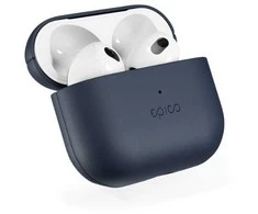 Epico Leather dėklas Airpods 4 - mėlynas