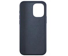 „Epico Leather Pro Mag+“ dėklas, skirtas „iPhone 17“, suderinamas su „Qi2“ ir „MagSafe“, mėlynas