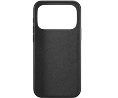 „Epico Leather Pro Mag+“ dėklas, skirtas „iPhone 17 Pro Max“, suderinamas su „Qi2“ ir „MagSafe“, juodas
