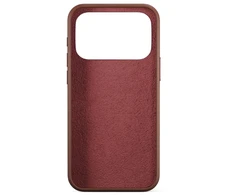 „Epico Leather Pro Mag+“ dėklas, skirtas „iPhone 17 Pro Max“, suderinamas su „Qi2“ ir „MagSafe“, rudas