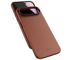 „Epico Leather Pro Mag+“ dėklas, skirtas „iPhone Air“, suderinamam su „Qi2“ ir „MagSafe“, rudas