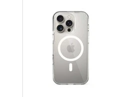 Dėklas Epico Mag+ Hero apsauginis dangtelis su MagSafe, skirtas Apple iPhone 16 Pro skaidrus