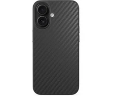 Dėklas Epico Mag+ Hybrid Carbon Case iPhone 16 Plus - Juodas