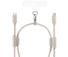Epico phone lanyard with USB-C to USB-C cable