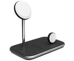 Epico Qi2 3in1 MagSafe Wireless Charger - Juodas