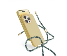 Dėklas Epico silikoninis galinis dangtelis su dirželiu, skirtas Apple iPhone 1