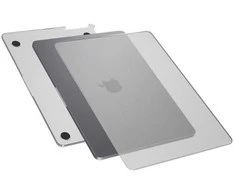 Epico Slim Shell for Macbook Air 13" 2018/2020 (A1932/A2179/M1 Air A2337) - matte pilkas