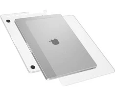 Epico Slim Shell, skirtas Macbook Pro M1/M2/M3/M4 14 colių (A2442/A2779/A2918/A2992/A3112/A3185/A3401) – matinis skaidrus