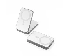 Epico EF50 UltraBase 4in1 Bezdrátová nabiječka s Powerbankou bílá