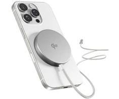 Epico UltraBase Qi2 Mag+ Charging Pad EO50 - Sidabrinis