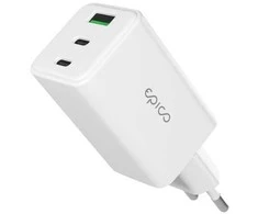„Epico UltraBoost EA65“ 65 W GaN greitasis įkroviklis iš tinklo - baltas