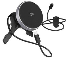 Epico UltraDrive Qi2 Alu Mag+ Wireless Car Charger ED70 - Juodas