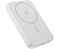 Epico UltraPack Qi2 25W 10000mAh aliuminio Mag+ wireless powerbank EM75 | sidabrinis | MagSafe compatible