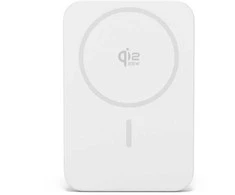 Epico UltraPack Qi2 25W Slim 5000mAh aliuminio Mag+ wireless powerbank EM55 | sidabrinis | MagSafe compatible