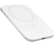 Epico UltraPack Slim 3000mAh aliuminio Mag+ wireless powerbank EM31b | sidabrinis