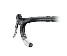 Ergon „Ciclovation Leather Touch Fusion“ apdangalas, juodas/baltas