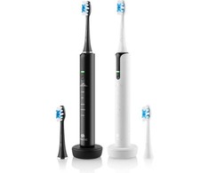 Dantų šepetėlis ETA Set of Electric Toothbrushes | ETA270990000 Sonetic | Įkraunamas | Suaugusiems | Šepetėlių skaičius galvutės įeina 4 | Number of teeth brushing modes 5 | Juodas/Baltas