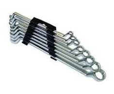 Euro Naradi Eye wrenches CrV 8 pcs, 6 - 22 mm