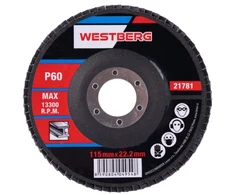 Euro Naradi Šlifavimo diskas metalui, medienai, O 115 x 22,23 mm, grūdėtumas 60