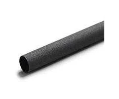 Multi EURO STRAWS - Natural mineral straw 6x230mm, Charcoal Juodas, 250pcs