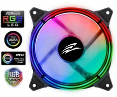 „Evolveo 12RS“ 120 mm ARGB žiedinis ventiliatorius (RGBFAN12RS)