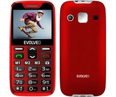 EVOLVEO EasyPhone XR raudona